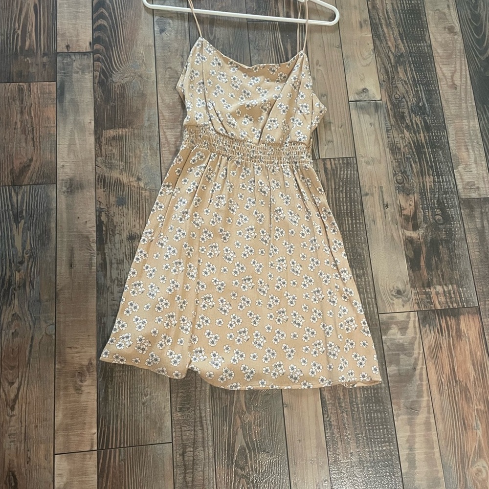Floral Spaghetti Strap Dress